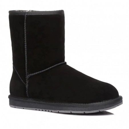 UGG Premium Suede Short Boots Black