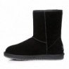 UGG Premium Suede Short Boots Black