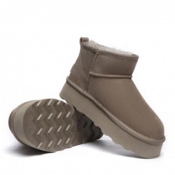 UGG Ankle Platform Boots Caribou