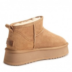 Ultra Mini Platform UGG Boots Chestnut