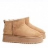 Ultra Mini Platform UGG Boots Chestnut