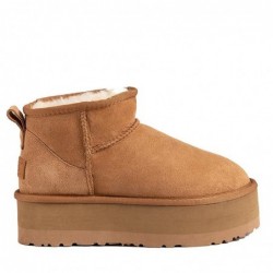 UGG Ultra Mini Classic Supreme Platform Chestnut