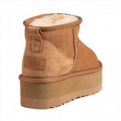 UGG Ultra Mini Classic Supreme Platform Chestnut