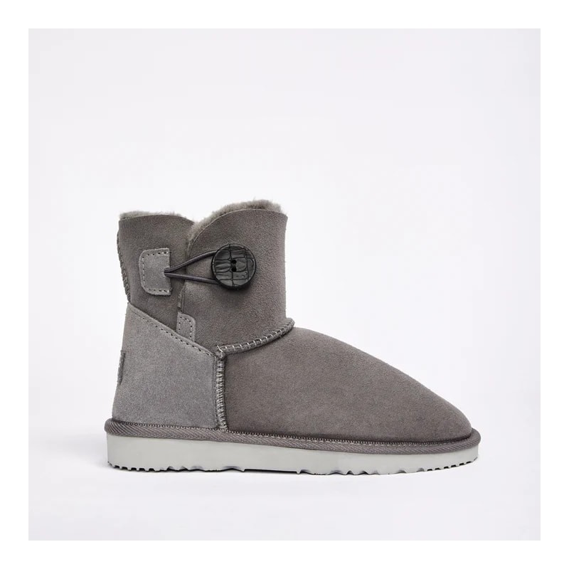 UGG Women's Burleigh Button Mini Natural Slate