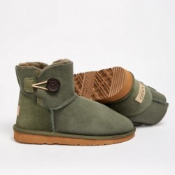 UGG Women's Burleigh Button Mini Natural Khaki