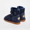 UGG Women's Burleigh Button Mini Natural Navy