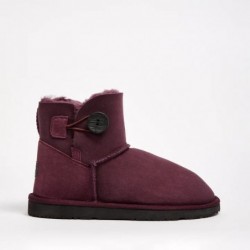 UGG Women's Burleigh Button Mini Natural Raisin