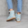 UGG Women's Burleigh Button Mini Limited Edition Polar Powderpuff