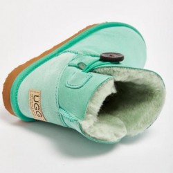 UGG Women's Burleigh Button Mini Colours Aqua