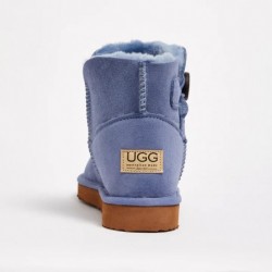 UGG Women's Burleigh Button Mini Colours Blue