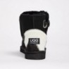 UGG Women's Burleigh Button Mini Calf Black