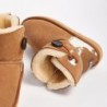 UGG Women's Burleigh Button Mini Calf Chestnut