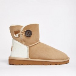 UGG Women's Burleigh Button Mini Calf Sand