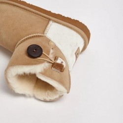 UGG Women's Burleigh Button Mini Calf Sand