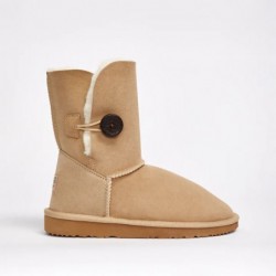 UGG Women's Burleigh Button Mid Natural Sand