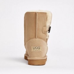 UGG Women's Burleigh Button Mid Natural Sand