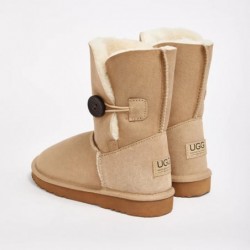 UGG Women's Burleigh Button Mid Natural Sand