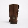 UGG Women's Burleigh Button Mid Natural Chocolate