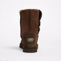 UGG Women's Burleigh Button Mid Natural Black