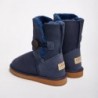 UGG Women's Burleigh Button Mid Natural Navy