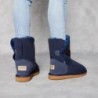 UGG Women's Burleigh Button Mid Natural Navy