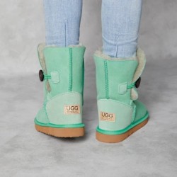 UGG Women's Burleigh Button Mid Aqua