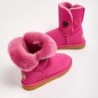 UGG Women's Burleigh Button Mid Fuchsia