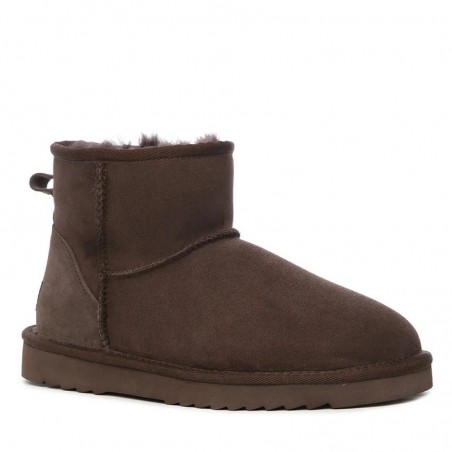 UGG Premium Unisex Ankle Boots Chocolate