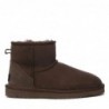 UGG Premium Unisex Ankle Boots Chocolate