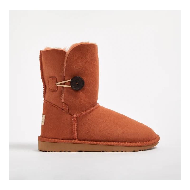 UGG Women's Burleigh Button Mid Limited Edition Rust