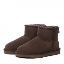 UGG Premium Unisex Ankle Boots Chocolate