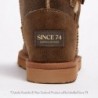 UGG Women's Burleigh Button Bomber Mid Chestnut