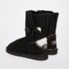 UGG Women's Burleigh Button Mid Calf Black