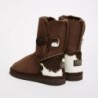 UGG Women's Burleigh Button Mid Calf Chocolate