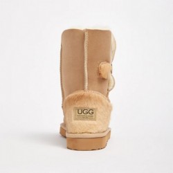 UGG Women's Burleigh Button Mid Kangaroo Sand