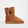 UGG Women's Burleigh Button Mid Kangaroo Chestnut