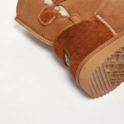 UGG Women's Burleigh Button Mid Kangaroo Chestnut