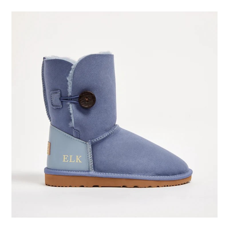 UGG Women's Burleigh Button Mid Monogram Blue