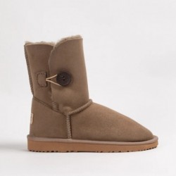 UGG Women's Heritage Burleigh Button Mid Gumnut