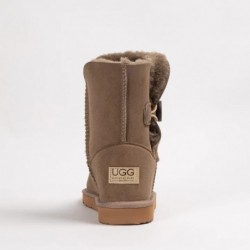 UGG Women's Heritage Burleigh Button Mid Gumnut