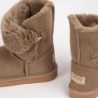 UGG Women's Heritage Burleigh Button Mid Gumnut