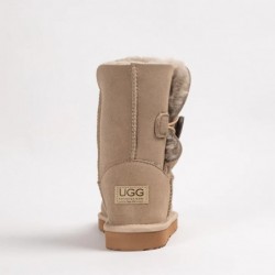 UGG Women's Heritage Burleigh Button Mid Paper Bark