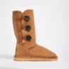 UGG Women's Burleigh Button Triplet Chestnut