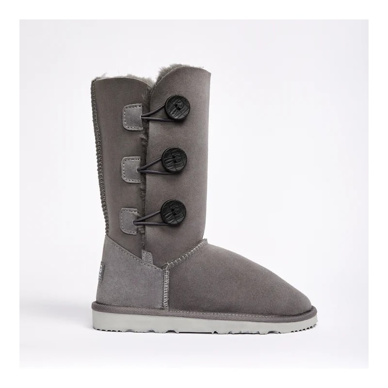 UGG Women's Burleigh Button Triplet Slate