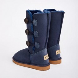 UGG Women's Burleigh Button Triplet Navy