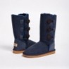 UGG Women's Burleigh Button Triplet Navy