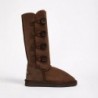 UGG Women's Burleigh Button Quad Chocolate