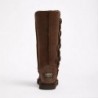 UGG Women's Burleigh Button Quad Chocolate