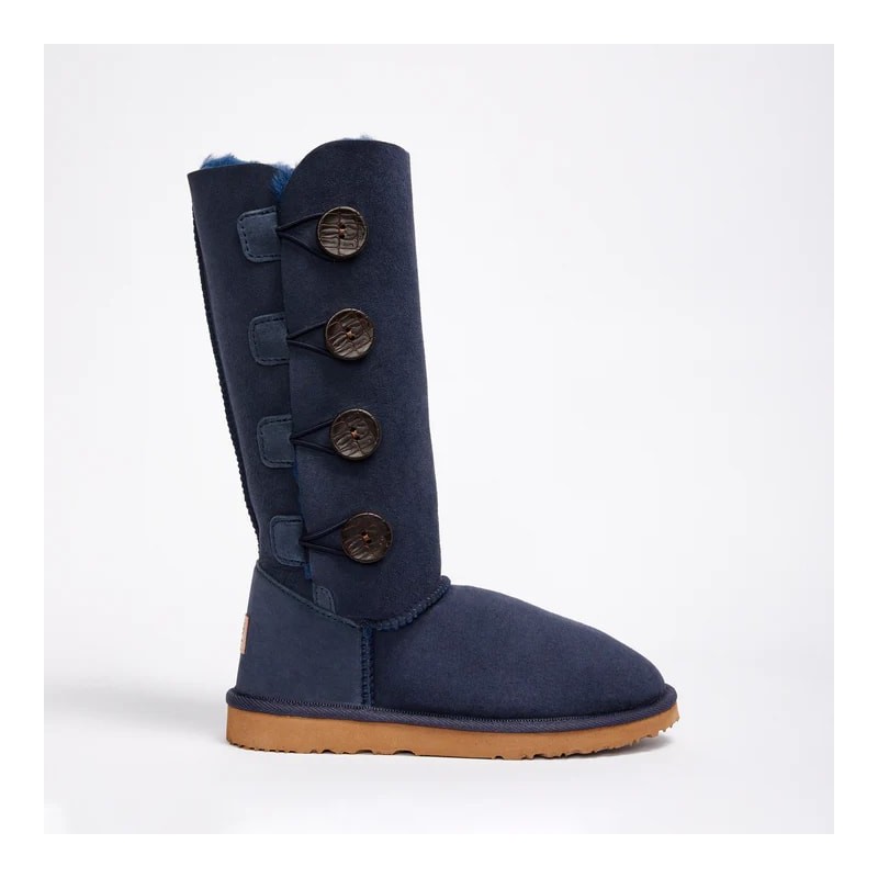 UGG Women's Burleigh Button Quad Navy