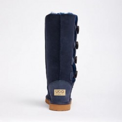 UGG Women's Burleigh Button Quad Navy